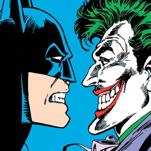 DC Comics The Joker vs Batman Vintage art Moto E5 Play Skin